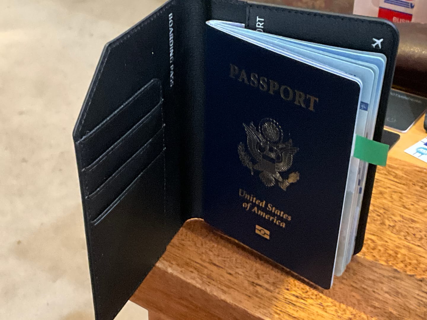 Customer photo review of Passport Holder Air