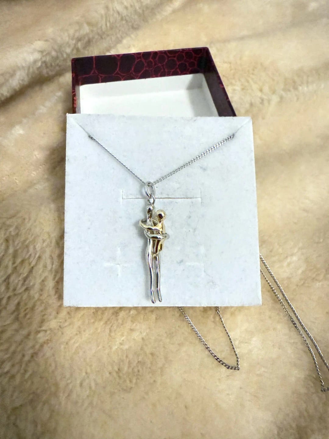 Customer photo review of Embrace Necklace