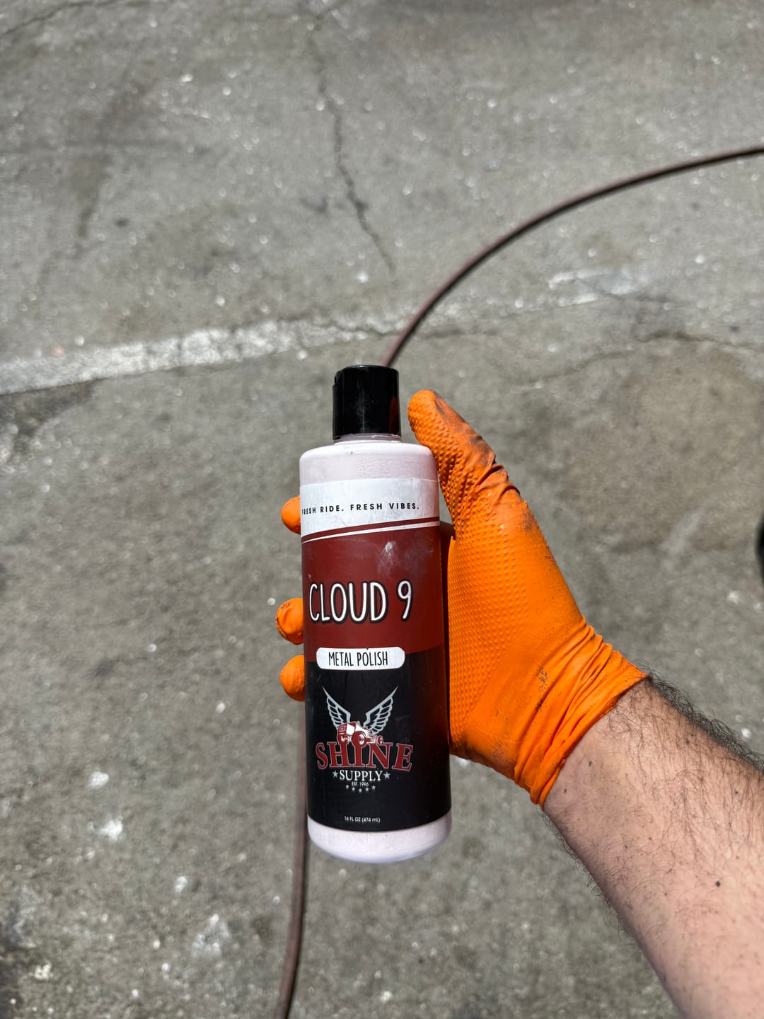 Customer photo review of Cloud 9 - 16 oz.