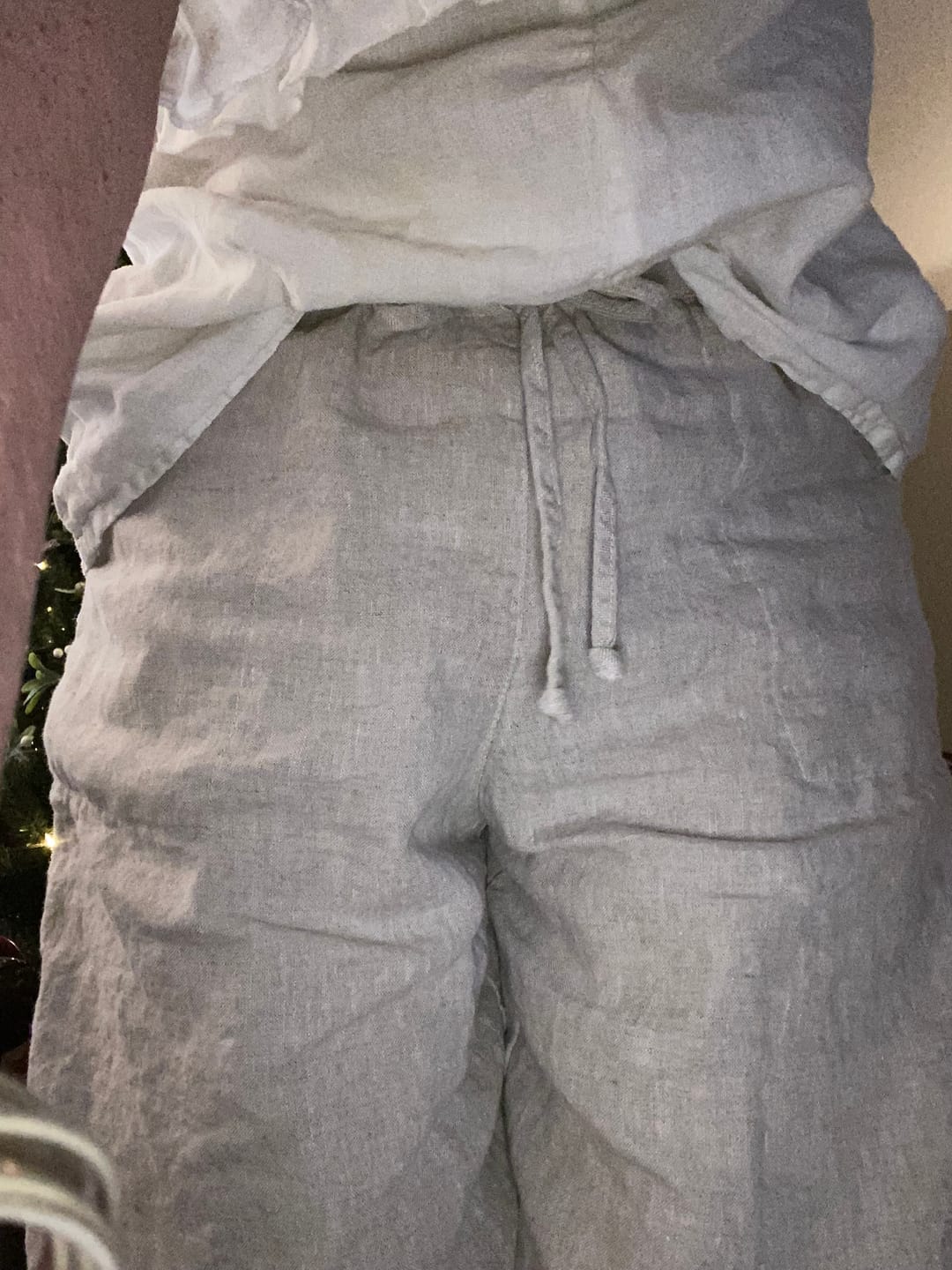 Customer photo review of Greta Drawstring Trouser