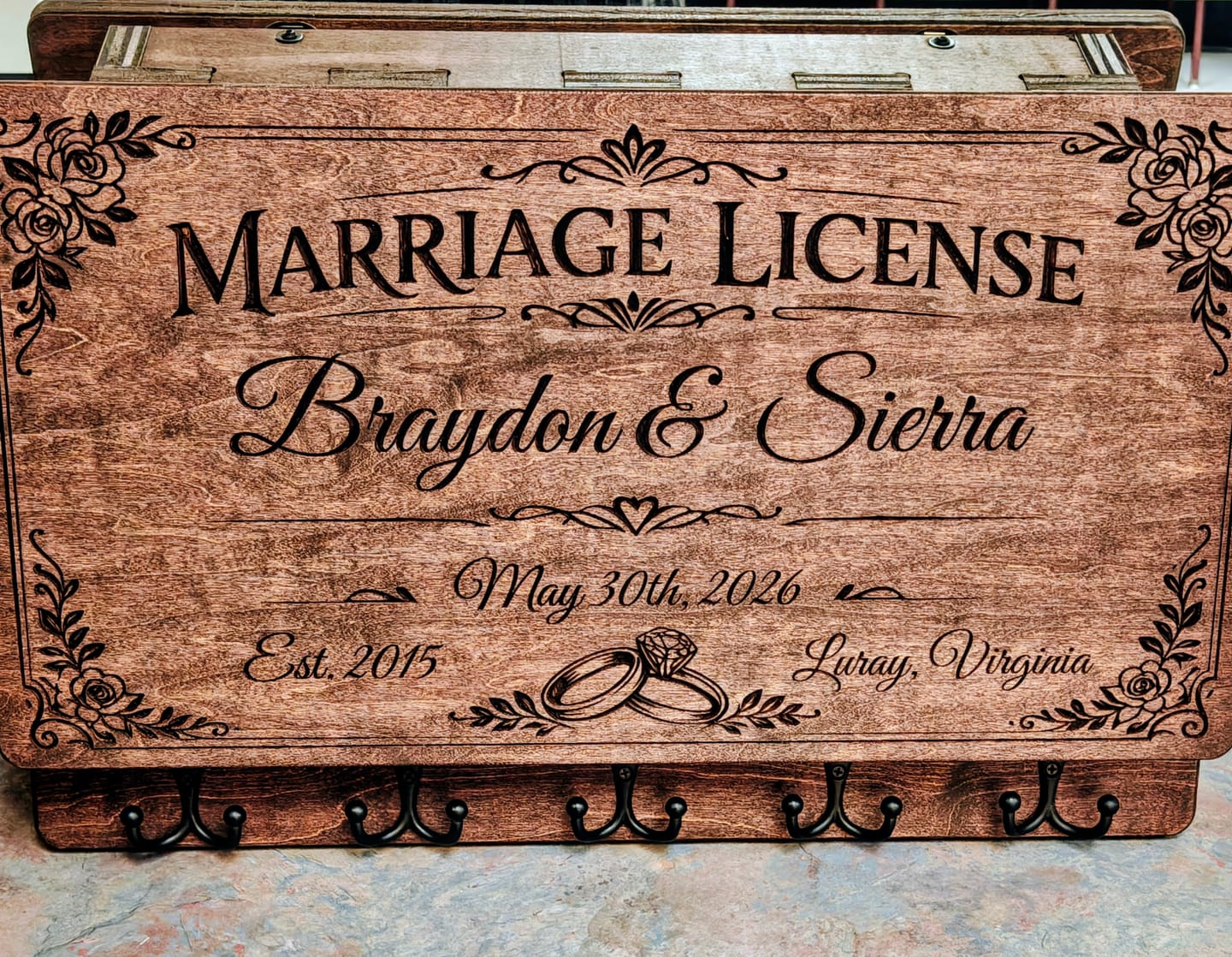 Customer photo review of CUSTOM DESIGN THAT FITS YOUR EXACT NEEDS!