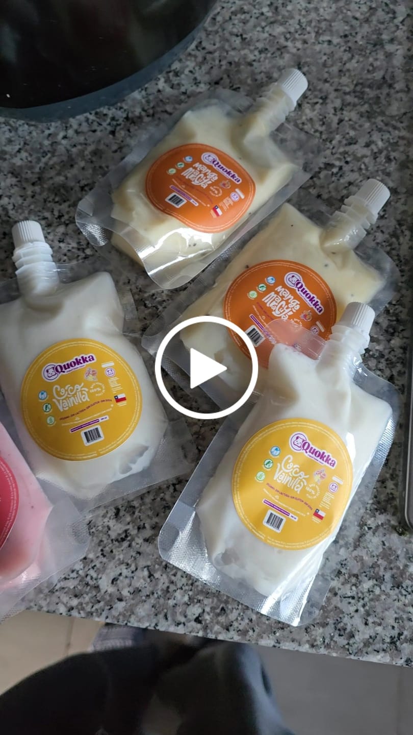 Customer video review of Yogurt Vegano DoyPack 12 x 100gr Mix Sabores