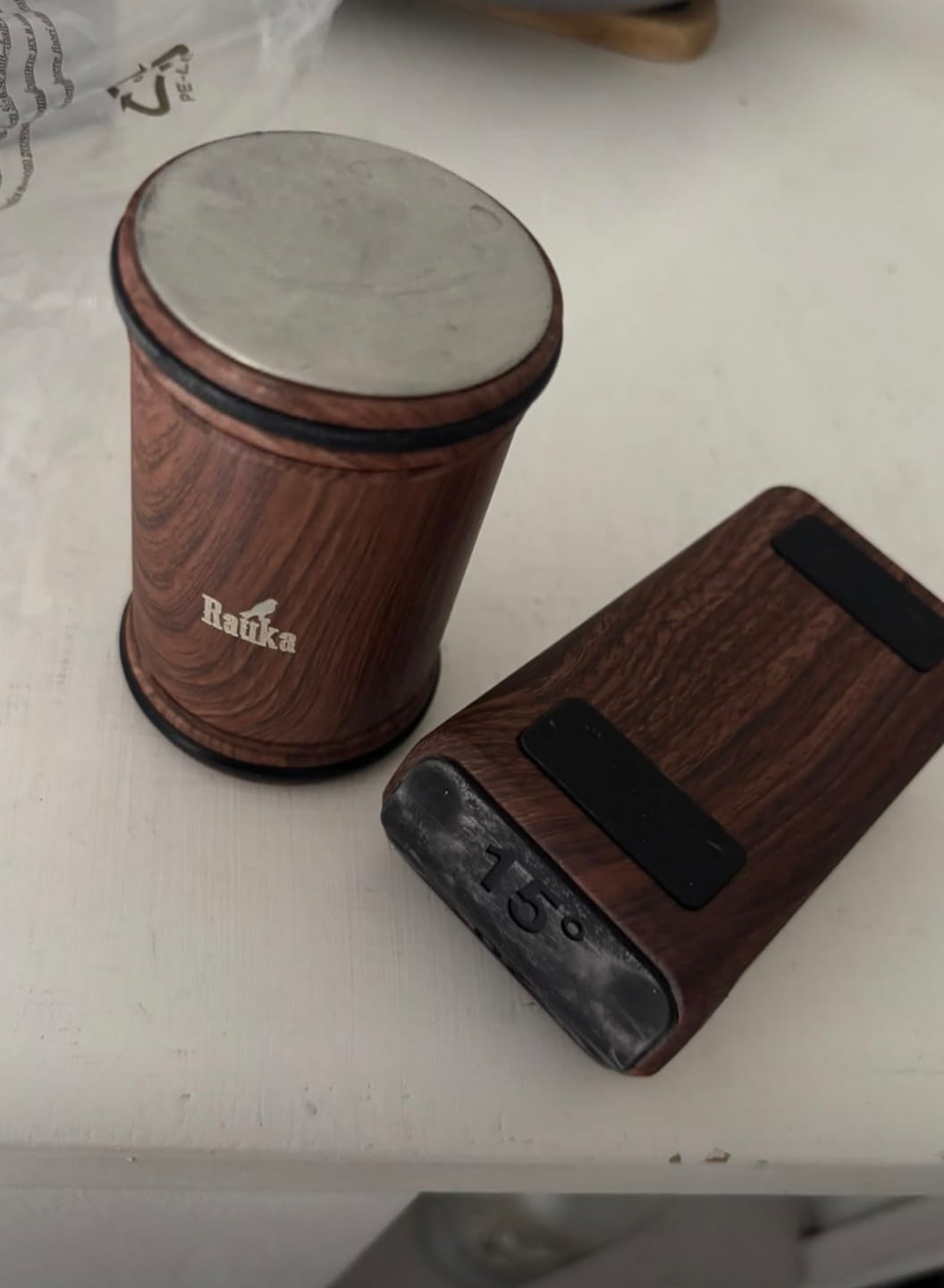 Customer photo review of Afilador de Barril