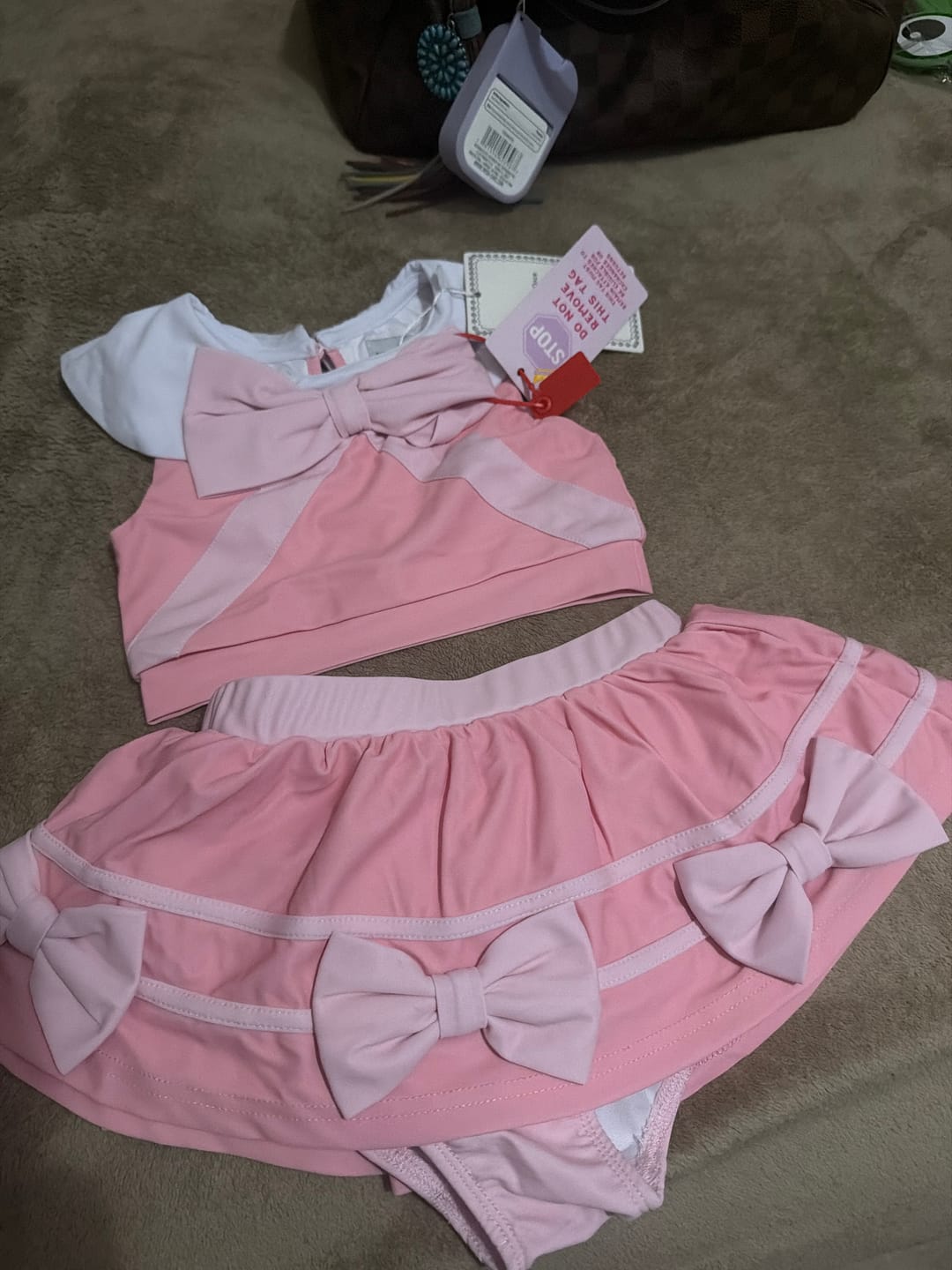 Customer photo review of Cinderelly Two Piece Swimsuit