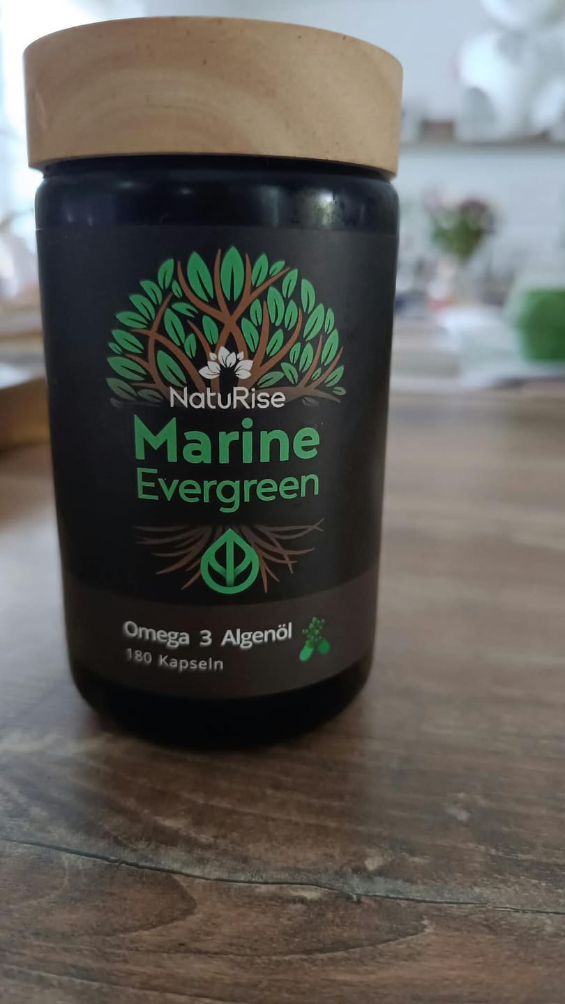 Customer photo review of Omega 3 Algenöl Kapseln