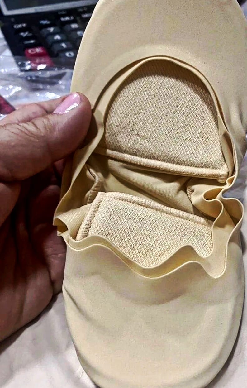 Customer photo review of Velmora™ Yastıklamalı Konfor Çorabı
