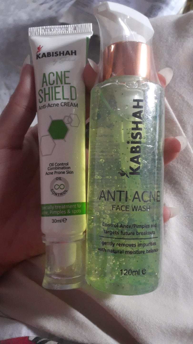 Customer photo review of Anti Acne Bundle