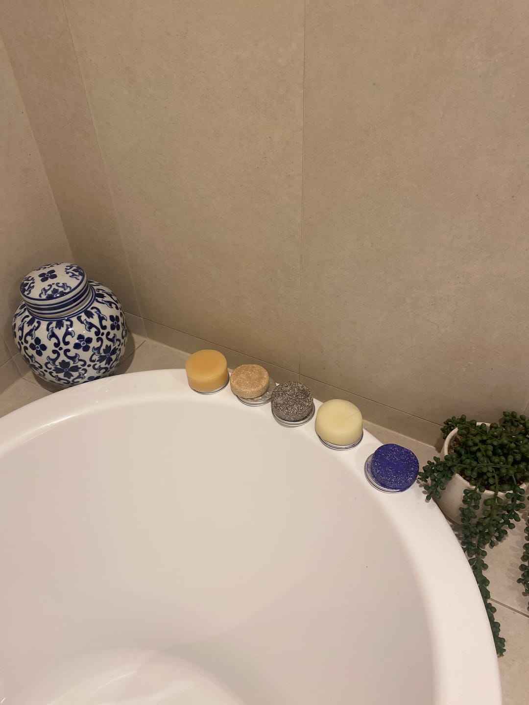 Customer photo review of Travel Tin Drainage Tray