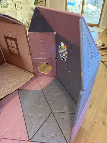 Customer photo review of Magnetic Building Panels (18 PCS)