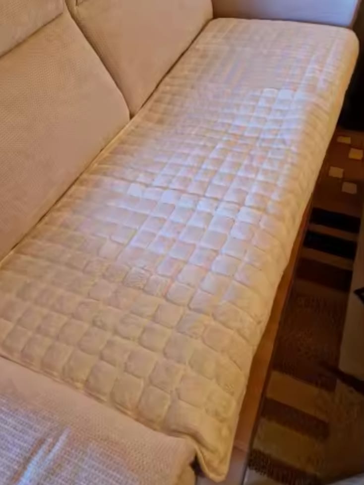 Customer photo review of pawandplush - Couch Cover