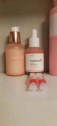 Customer photo review of Triple Collagen Serum