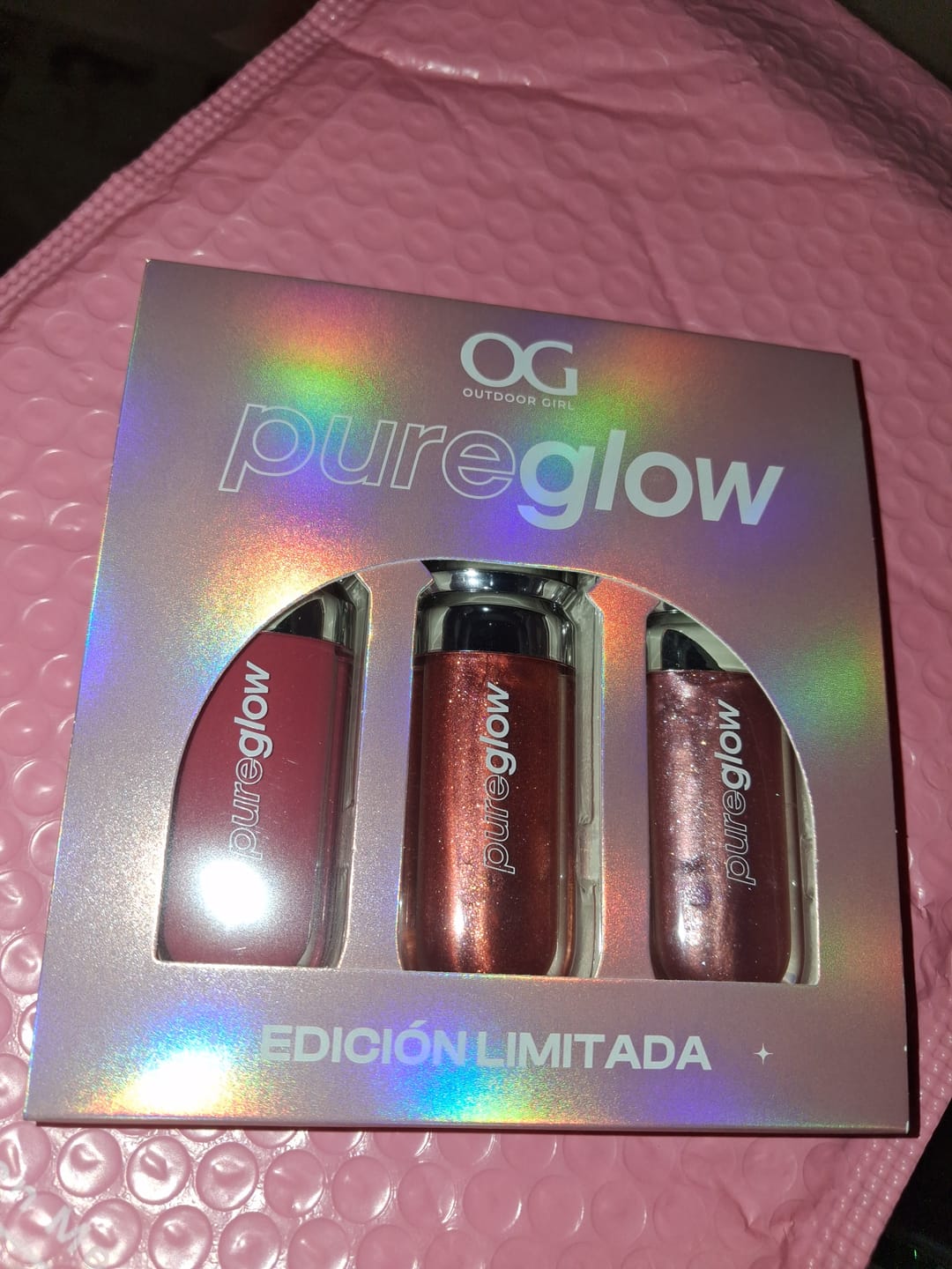 Customer photo review of Kit x3 Pure Glow Edición limitada