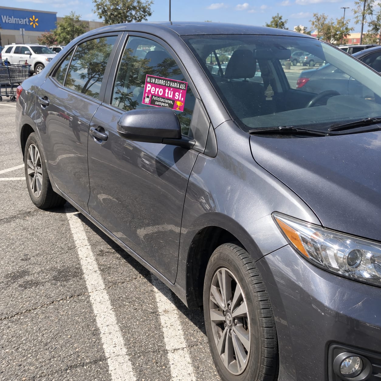 Customer photo review of 150 Pegatinas Divertidas para Malos Estacionamientos