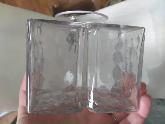 Customer photo review of Gold Cube Pendant Light for Kitchen Island, Frosted Glass, 10 cm