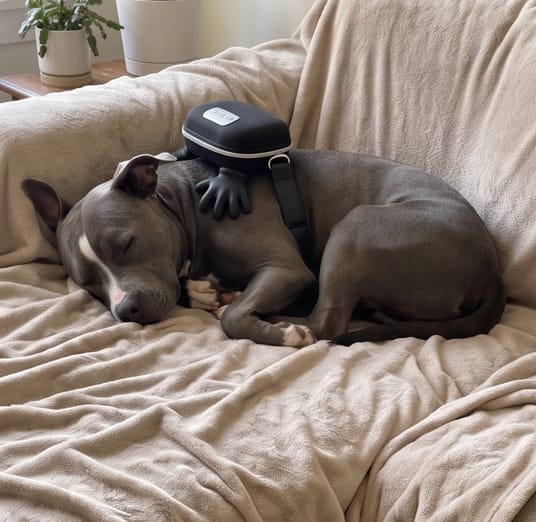 Customer photo review of Calming Massager