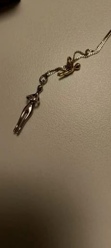 Customer photo review of Embrace Necklace