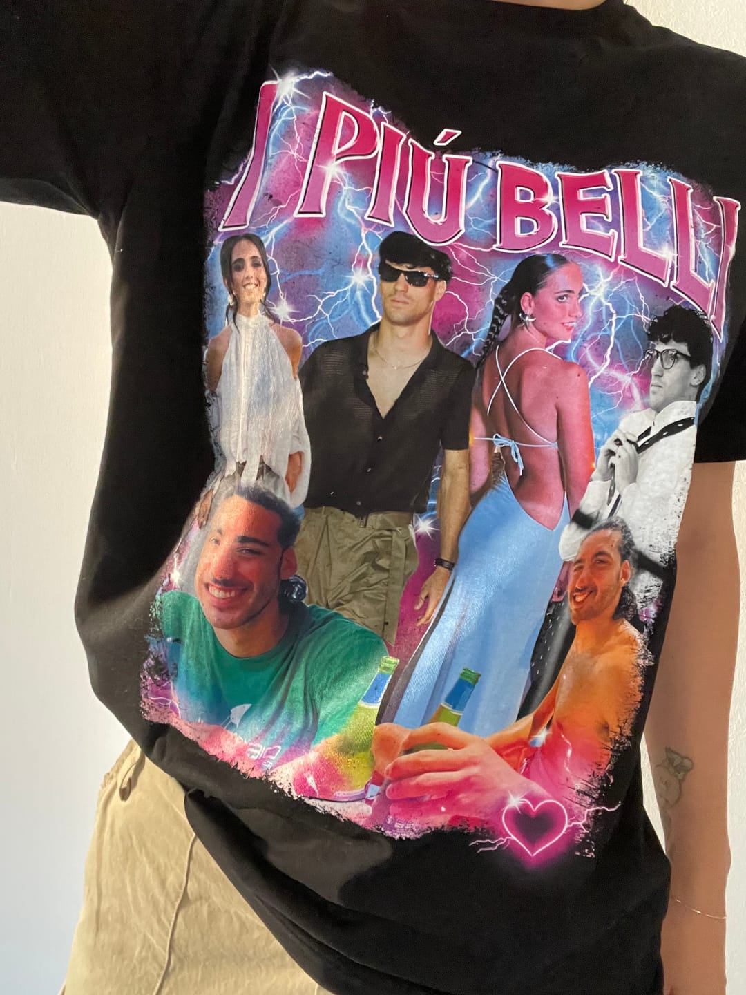Customer photo review of BOOTLEG T-SHIRT GIORGIA TEMPLATE