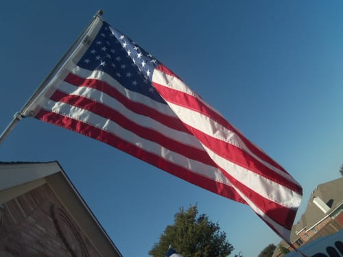 Customer photo review of Allegiance 'Made in USA' Oval Sticker
