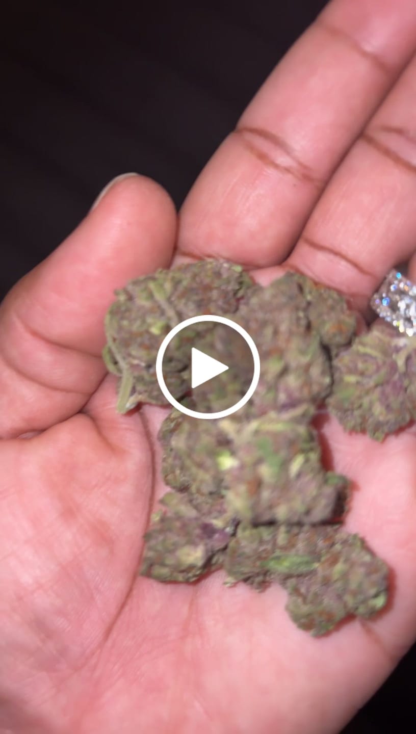 Customer video review of Tropicana Cherry THCA Flower