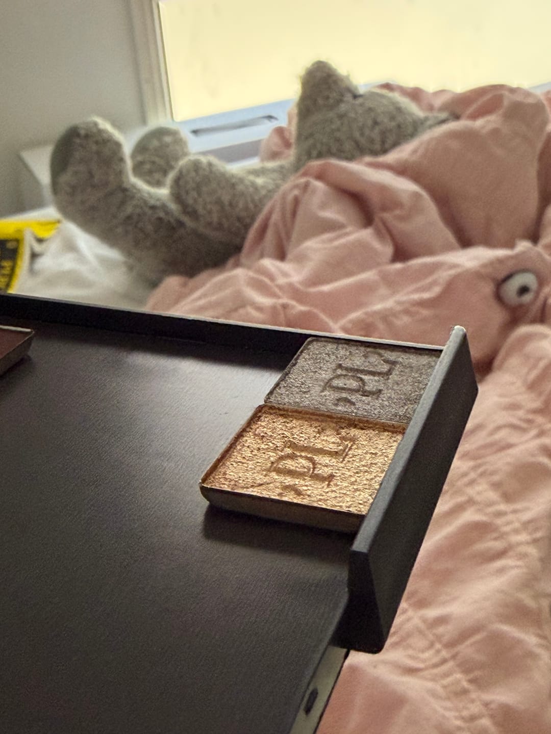 Customer photo review of Magnetic Pro Single Eyeshadow Pan