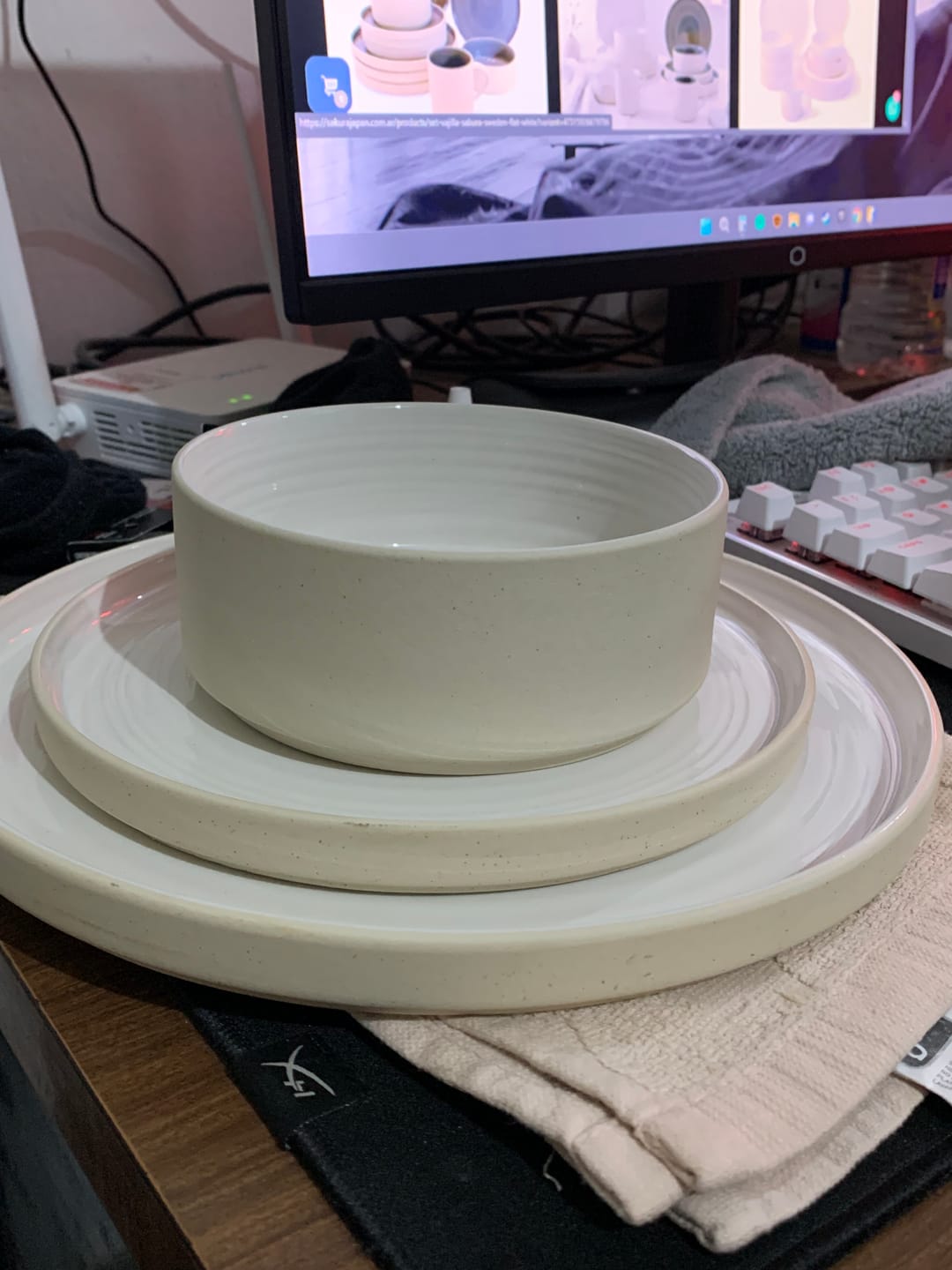 Customer photo review of Vajilla Sakura Sweden
