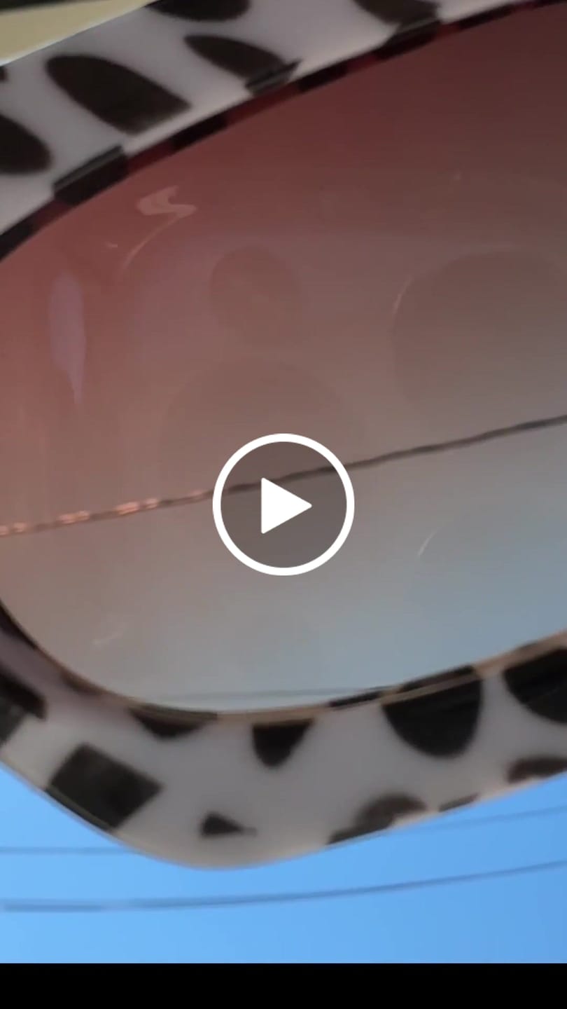 Customer video review of Spot Me If You Can Mixed Print Sunglasses