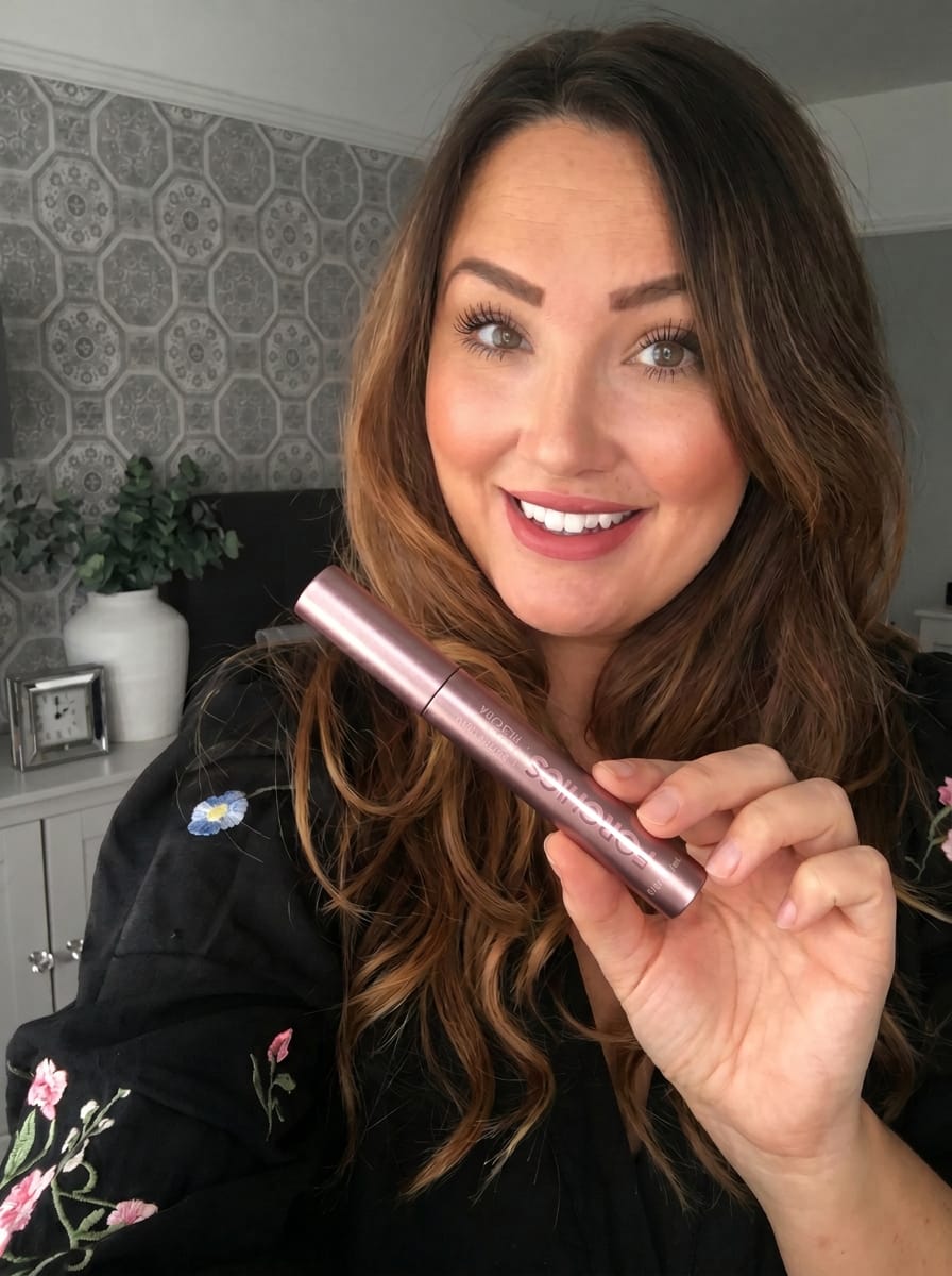 Customer photo review of Lash Growth Mascara