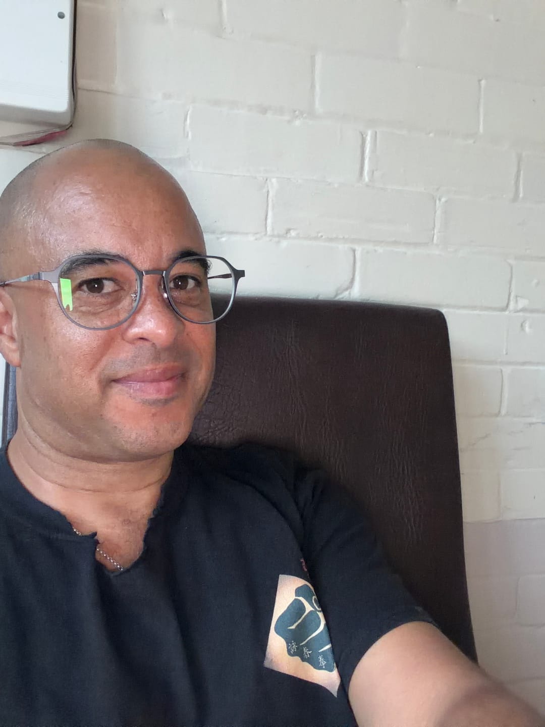 Customer photo review of Calvin Magnetic Clip-on | Gunmetal Frame