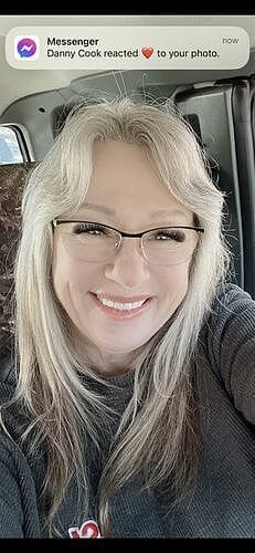 Customer photo review of Powder-to-Cream Concealer