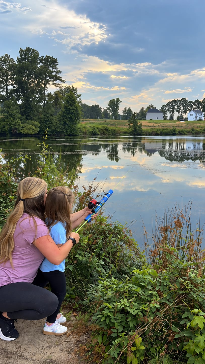 Customer photo review of Catapult fishing rod + reel kit