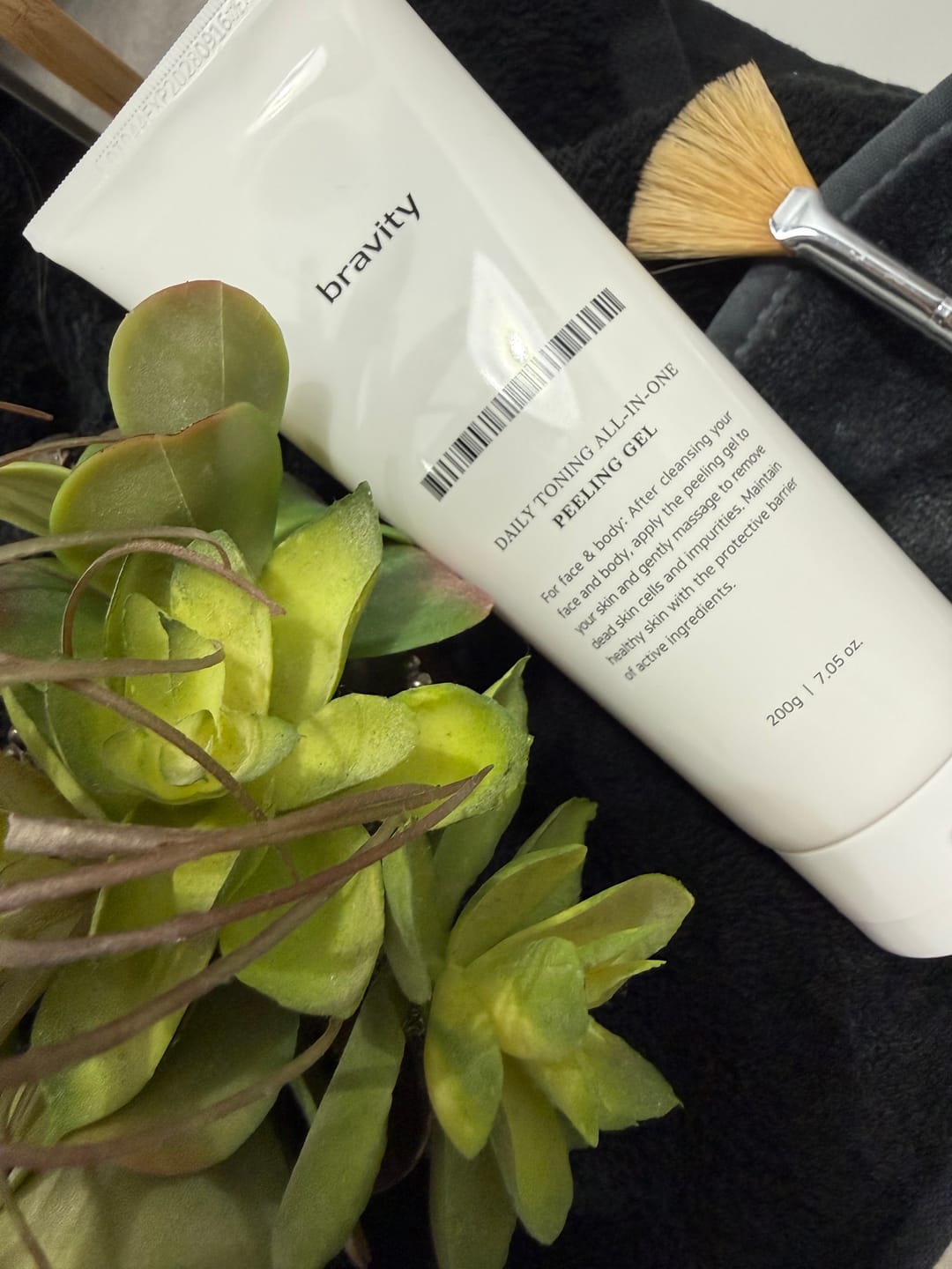 Customer photo review of Bravity Toning Peeling Gel
