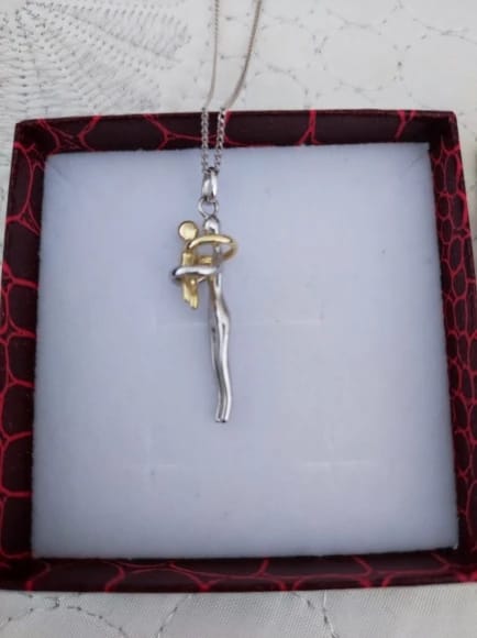 Customer photo review of Embrace Necklace