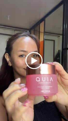 Customer photo review of Collagen Jelly Cream with Niacinamide