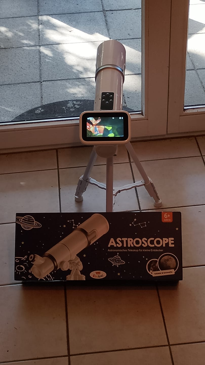 Customer photo review of Edubini Astroscope (Geschenk-Starterset)