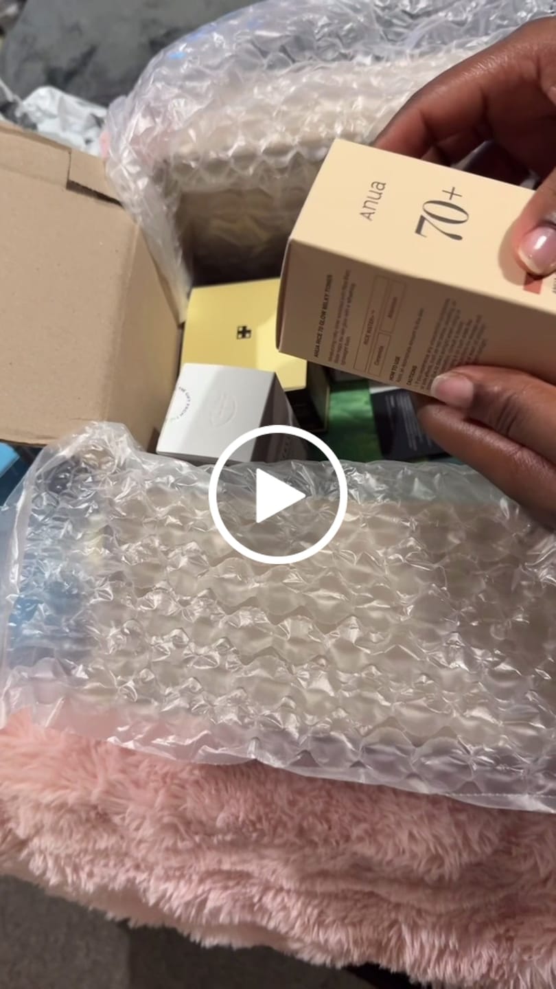 Customer video review of [Anua] Rice 70 Glow Milky Toner 250ml