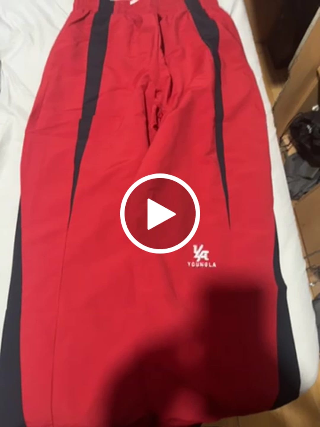 Customer video review of 2057 - Fight Week Tracksuit Pants