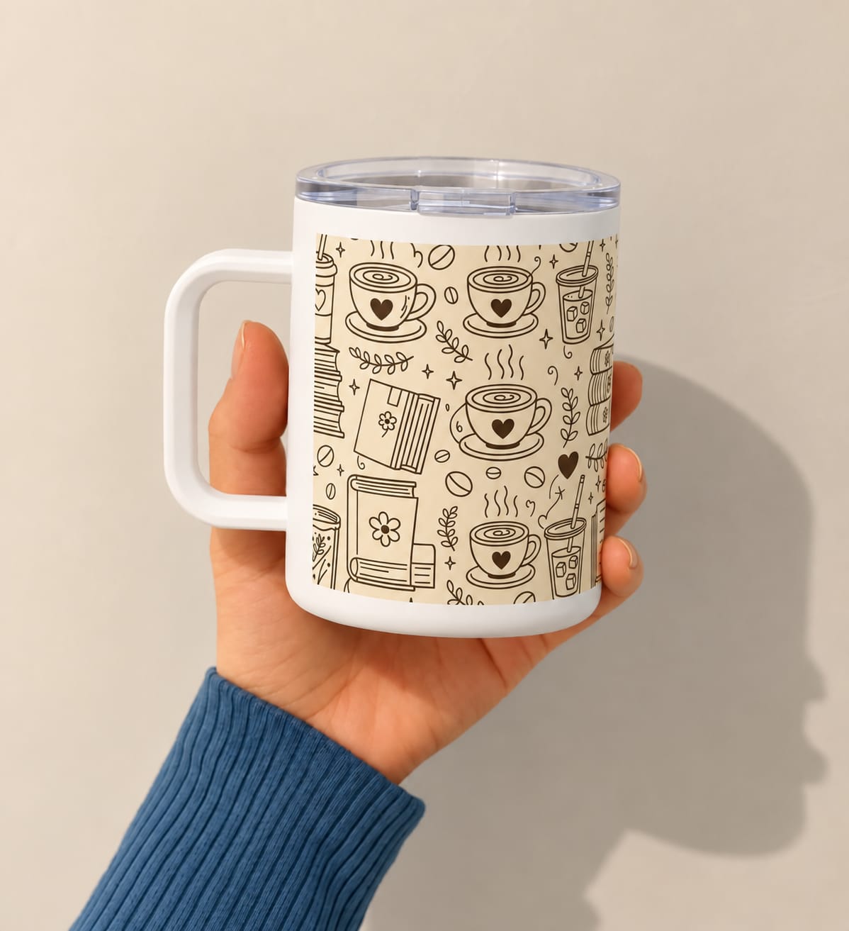 Customer photo review of Do Not Disturb Insulated Mug