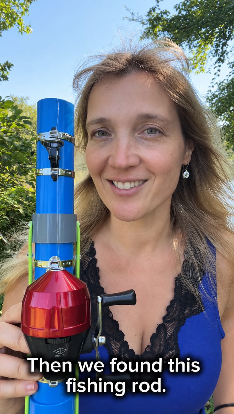 Customer photo review of Catapult fishing rod + reel kit
