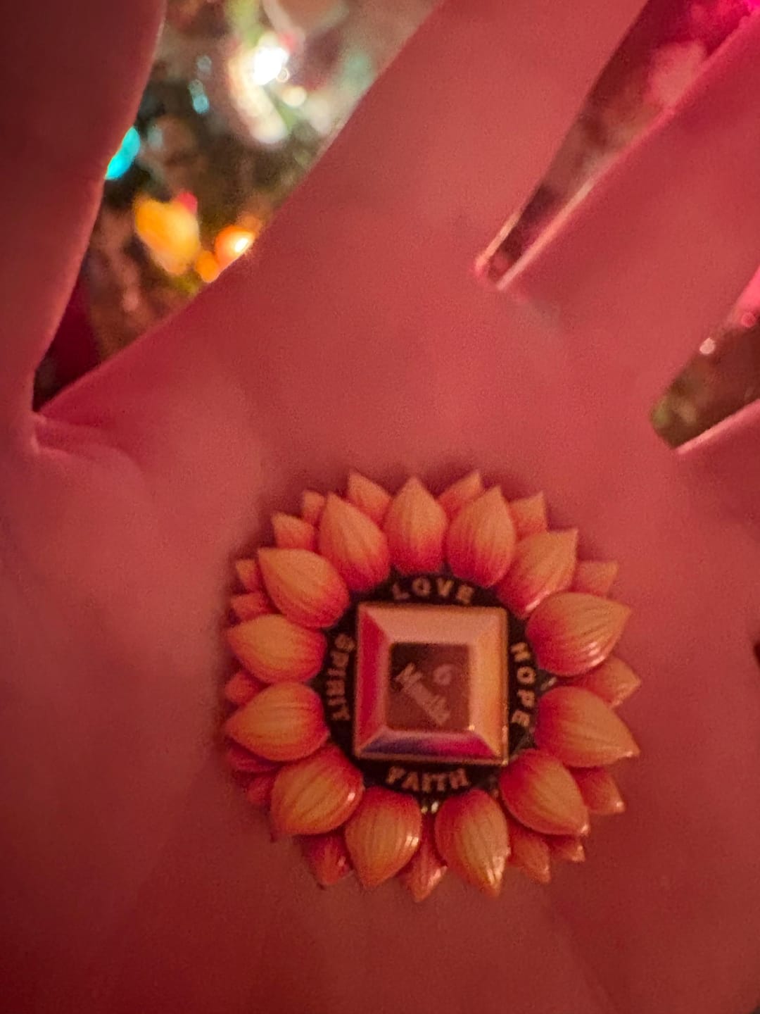 Customer photo review of Personalized Sunflower Serenity Recovery Sobriety Coin – Personalize Any Day, Month or Year