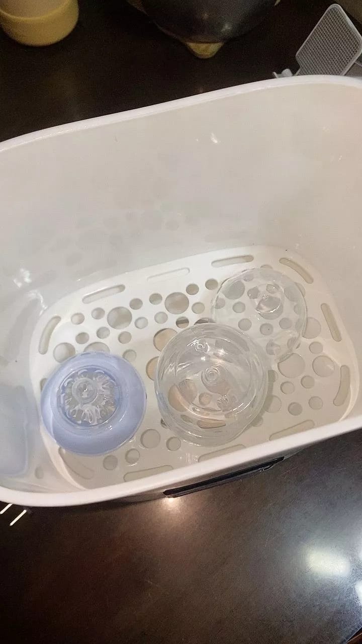 Customer photo review of 5 in 1 Baby Bottle Sterilizer With Drying Bottle Heater Capacity Auto Shut-Off