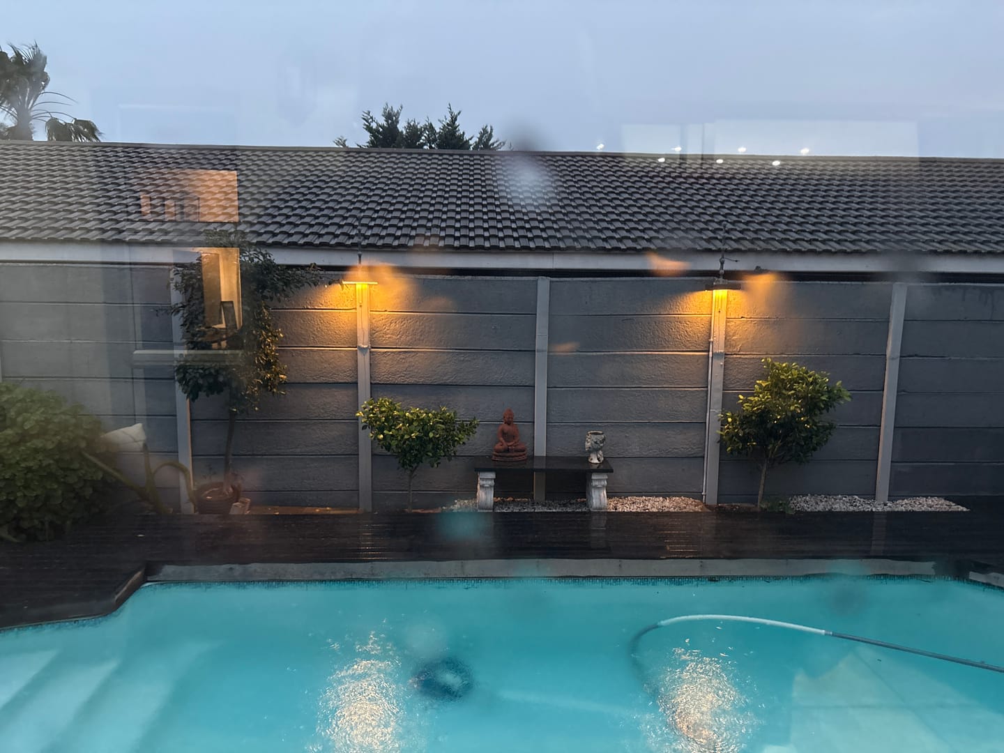 Customer photo review of Solar Wall Light with Motion Sensor