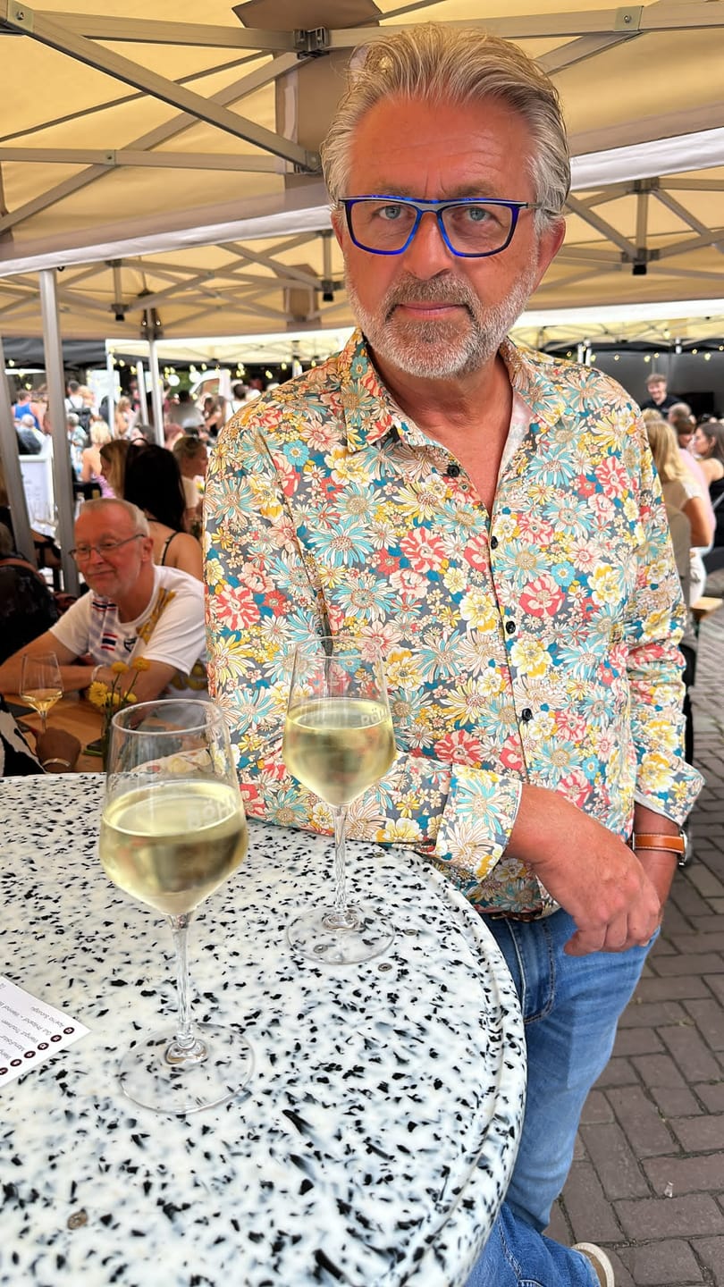 Customer photo review of Langärmliges Herrenhemd mit Blumenmuster aus Baumwolle