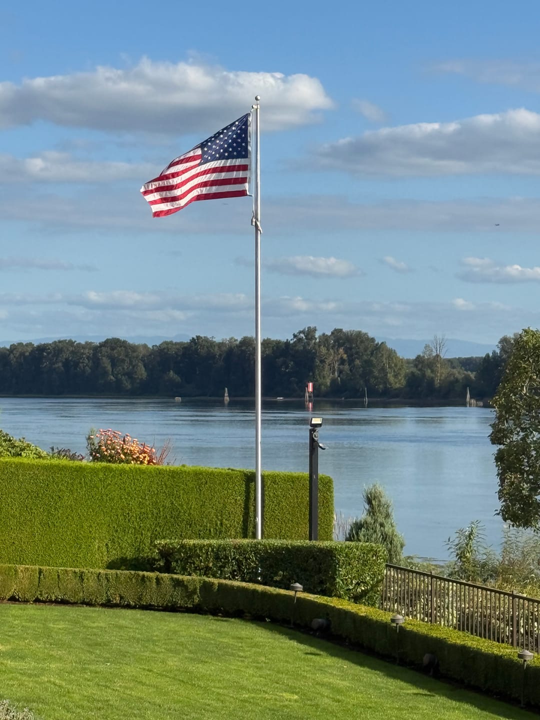 Customer photo review of 4' x 6' American Flag