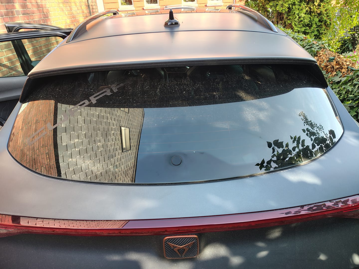Customer photo review of Heckwischer Echtglas Stopfen | Cupra