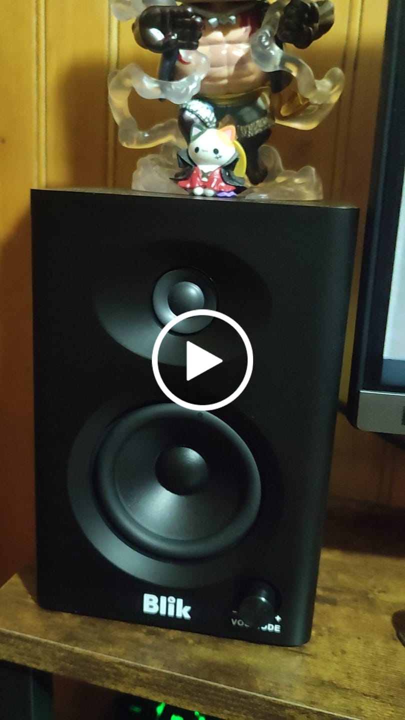 Customer video review of Par Parlantes Hi-Fi Bluetooth Blik Bookshelf Lite 30W RMS