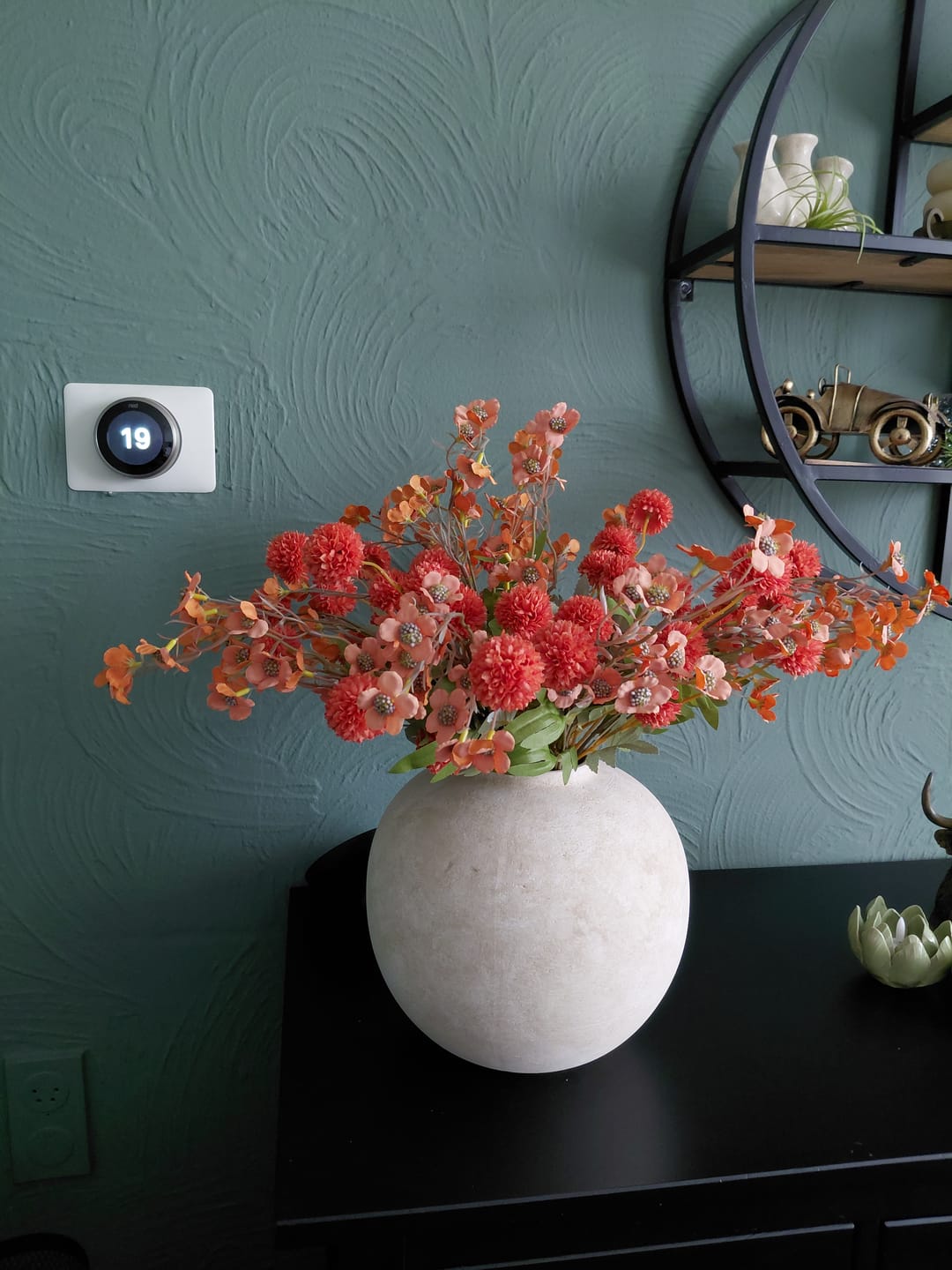 Customer photo review of Wax Arrangement - Terracotta