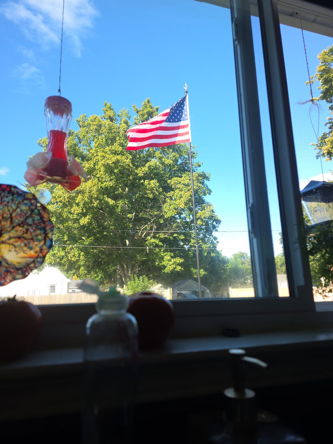 Customer photo review of 6' x 10' American Flag