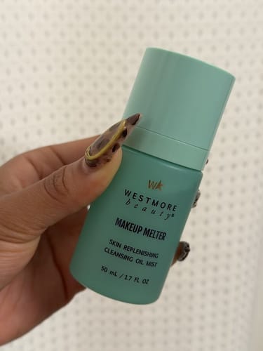 Customer photo review of Makeup Melter Cleansing Mist