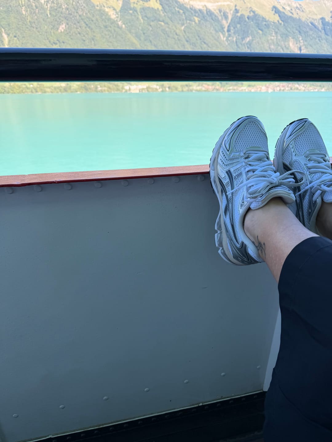 Customer photo review of GEL-KAYANO 14 Graphite Grey - Double Laces