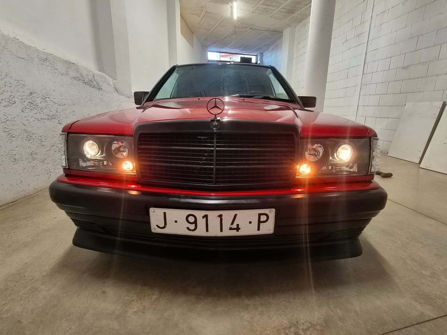 Customer photo review of Gloss Metallic Cherry Red Self-Healing Film